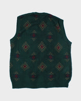 Vintage 90's Lumiere Chunk Tanl Knit Jumper - XL