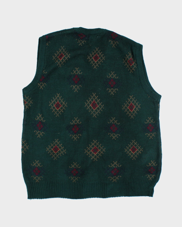Vintage 90's Lumiere Chunk Tanl Knit Jumper - XL