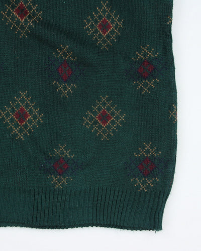 Vintage 90's Lumiere Chunk Tanl Knit Jumper - XL