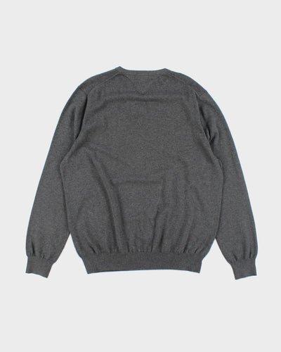Deadstock Tommy Hilfiger Grey Jumper - XL