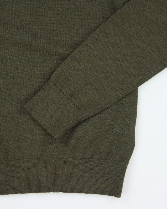 Calvin Klein Khaki Wool Jumper - L