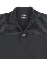 Vintage 2000's Hugo Boss Funnel Neck Merino Wool Knit Jumper - M