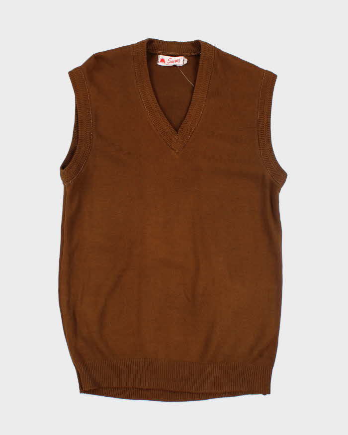 Vintage 80's Swaz Lightweight Tank Knit - M