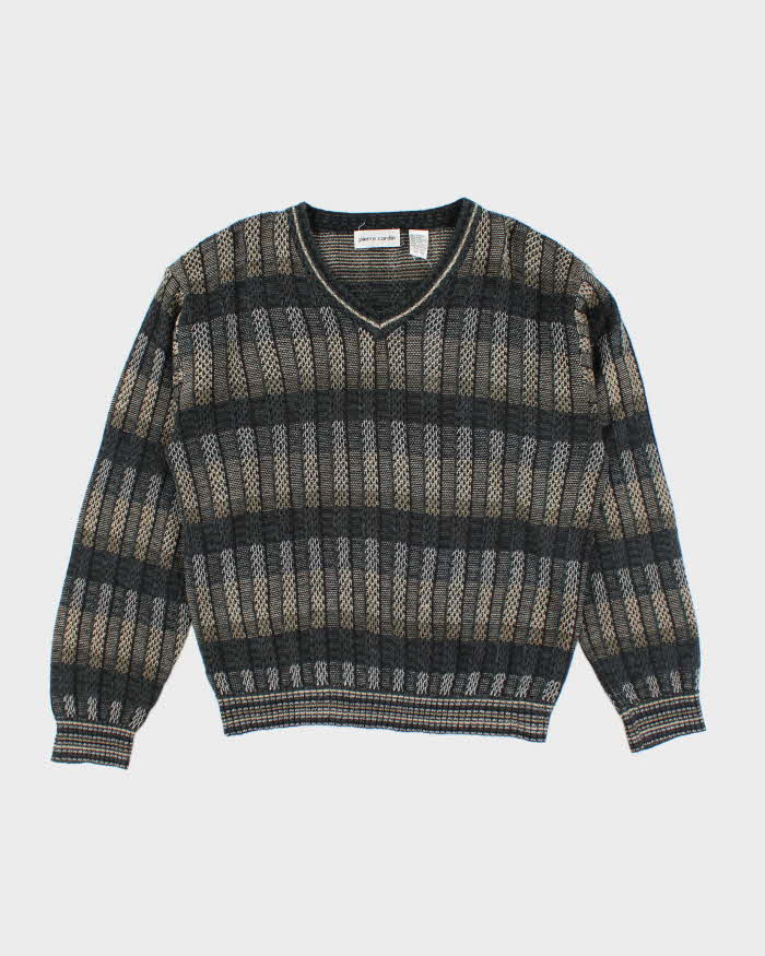 Vintage Pierre Cardin Wool Blend Knit Jumper - S
