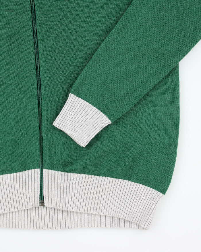 Adidas Green Wool Blend Zip-up Jacket - M