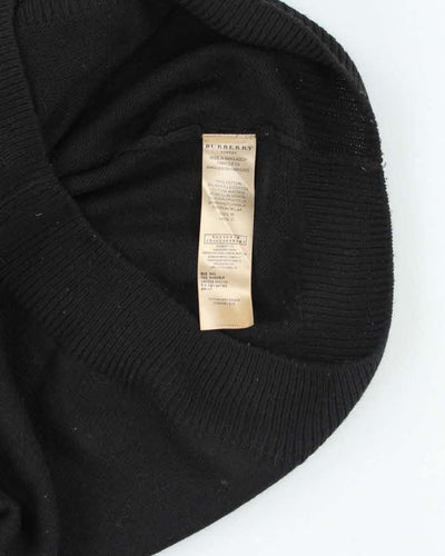Vintage 2000's Burberry Brit Patterned Knit Jumper - M