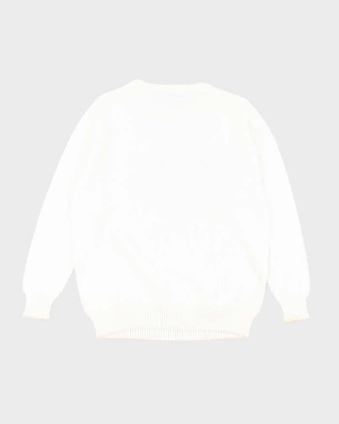 Vintage 90's Slazenger GOLF Graphic Knit Jumper - L