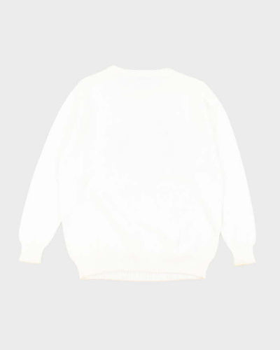 Vintage 90's Slazenger GOLF Graphic Knit Jumper - L