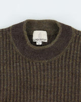 Vintage 90's London Fog Heavyweight Ribbed Knit Jumper - XL