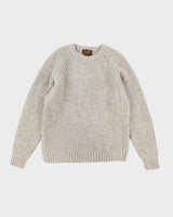Vintage 90's Eddie Bauer Heavyweight Chunky Knit Jumper - M