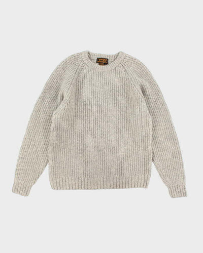 Vintage 90's Eddie Bauer Heavyweight Chunky Knit Jumper - M