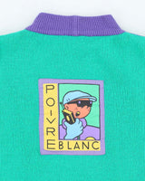 Vintage 90's Poivre Blanc Block Colour Chunky Knit Jumper - L