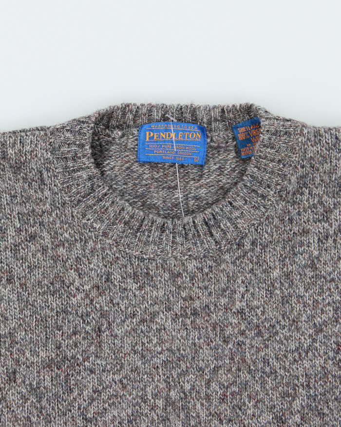 Vintage 90's Pendleton 100% Wool Knit Jumper - L