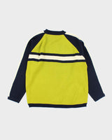 Vintage Y2K Striped Heavyweight Chunky Knit Jumper - M