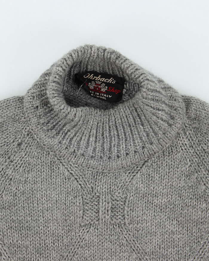 Vintage Ohrbach's Wool Knit Jumper - M
