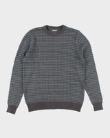Vintage 90's Heavyweight Striped Chunky Knit Jumper - L