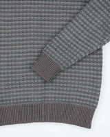 Vintage 90's Heavyweight Striped Chunky Knit Jumper - L