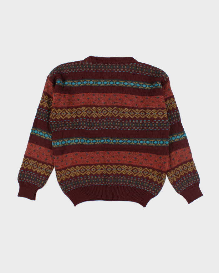 Vintage Charter Collection Wool Blend Jumper - M