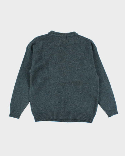 Vintage 90's Heavyweight Outdoors Graphic Chunky Knit Jumper - M