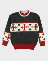 Vintage Wanla Wool Knit Jumper - M