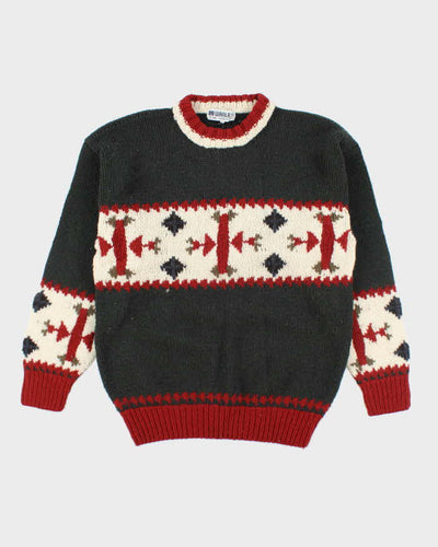 Vintage Wanla Wool Knit Jumper - M