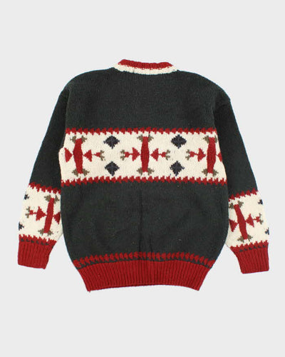 Vintage Wanla Wool Knit Jumper - M