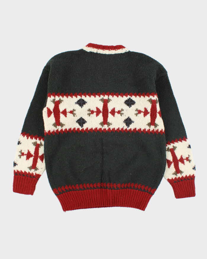 Vintage Wanla Wool Knit Jumper - M