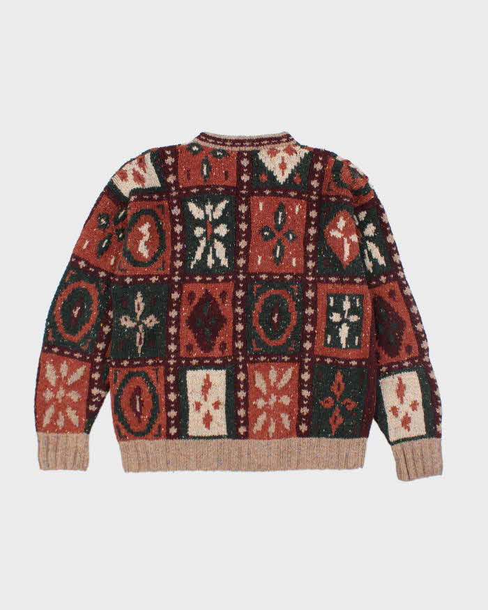Vintage 90's The Lodge Heavyweight Wool Chunky Knit Jumper - L