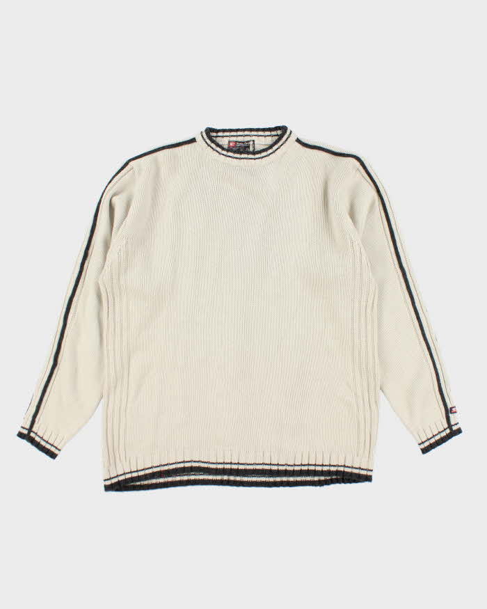 Vintage 2000's Point Zero Chunky Heavyweight Knit Jumper - L