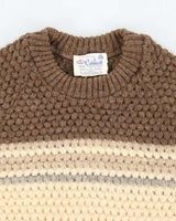 Vintage 80's Caldwell Handmade Wool Chunky Knit Jumper - L