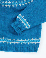 Vintage 90's Oversized Patterned Wool Blend Knit Jumper - L