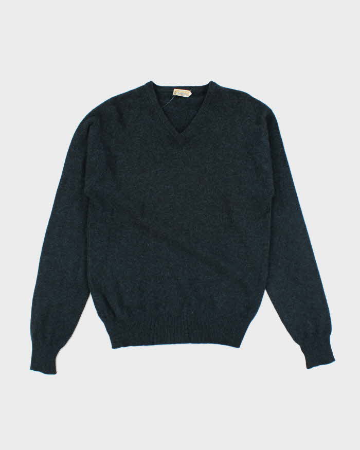 Vintage Moores Cashmere V-Neck Jumper - M