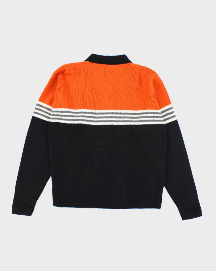 Vintage U2 Clothing Wool Blend Quarter Zip Jumper - L