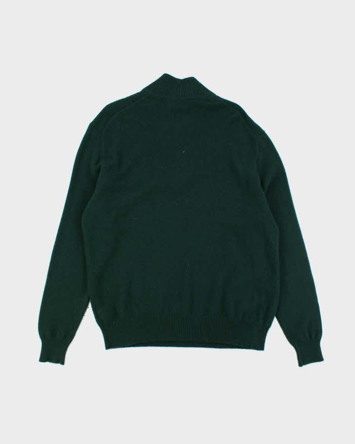 Vintage 2000's Ralph Lauren 1/4 Zip Merino Wool Blend Knit - XL