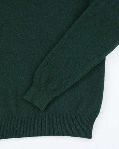 Vintage 2000's Ralph Lauren 1/4 Zip Merino Wool Blend Knit - XL