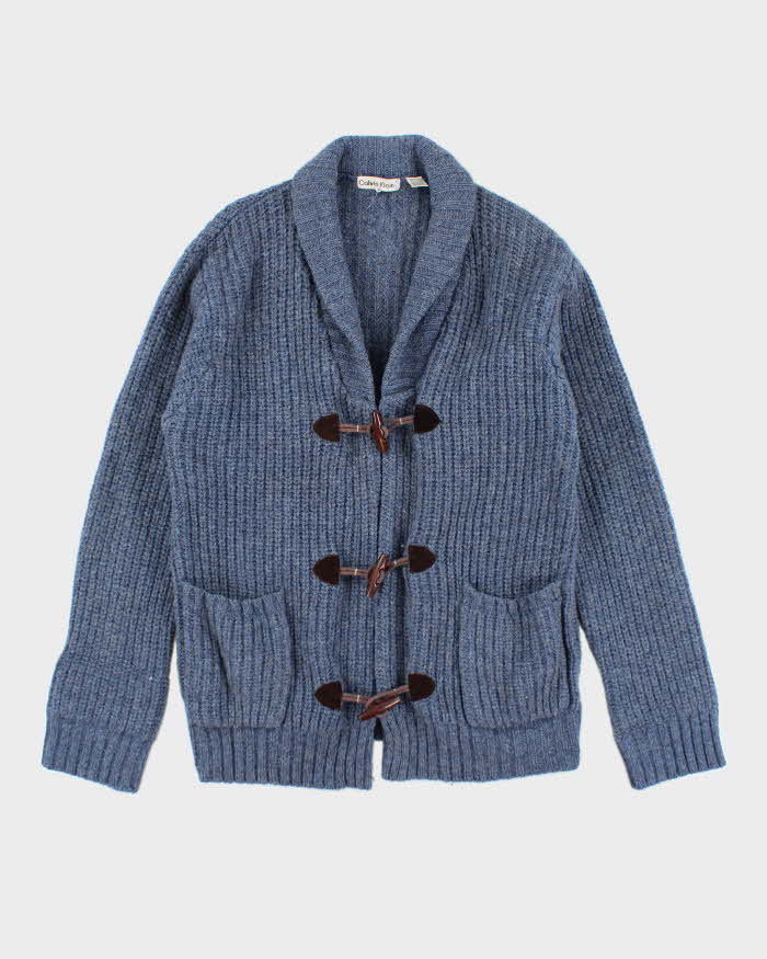 Vintage Calvin Klein Wool Toggle Cardigan - S