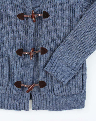 Vintage Calvin Klein Wool Toggle Cardigan - S
