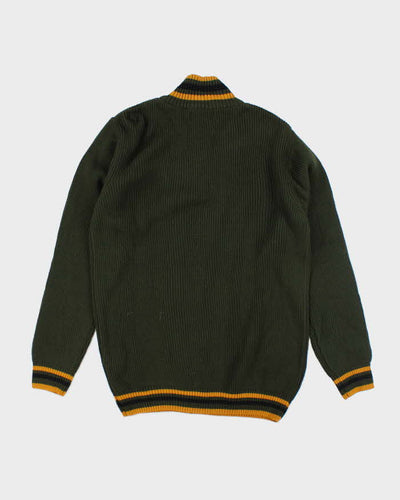 Vintage 2000's Ralph Lauren 1/4 Zip Chunky Knit - L