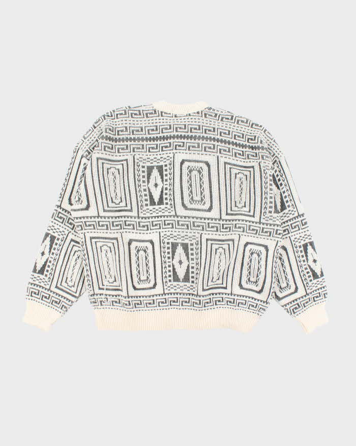 Vintage 90's North Country Eaton Wool Blend Knit Jumper - L