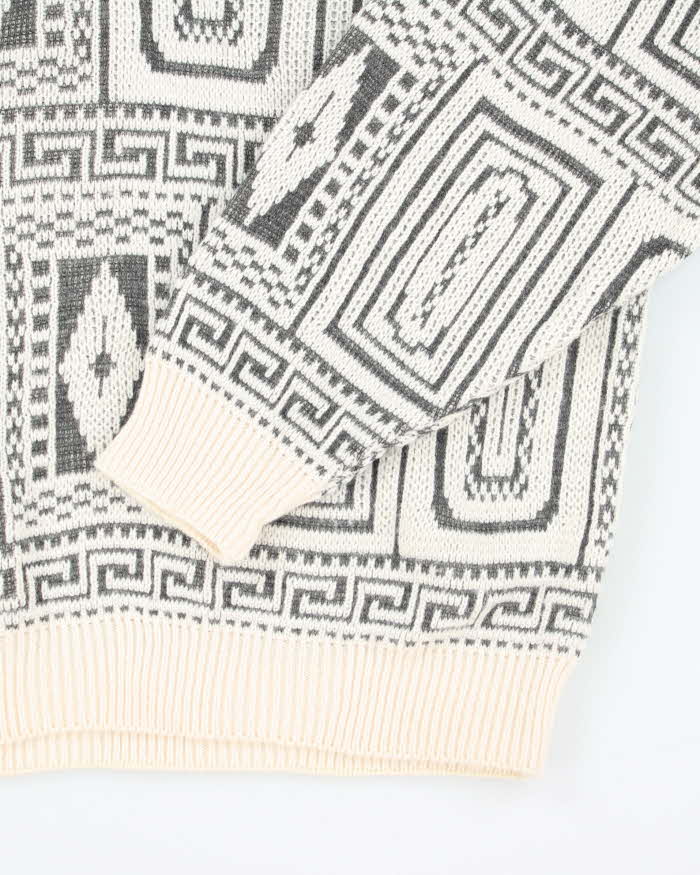 Vintage 90's North Country Eaton Wool Blend Knit Jumper - L