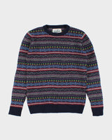 Vintage Penfield 100% Lambswool Patterned Chunky Knit Jumper - M