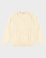 Vintage Blarney Heavyweight Wool Aran Knit Jumper - XL
