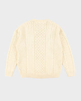Vintage Blarney Heavyweight Wool Aran Knit Jumper - XL