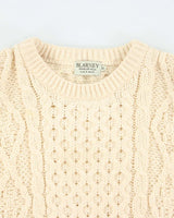 Vintage Blarney Heavyweight Wool Aran Knit Jumper - XL