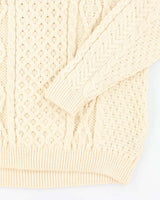 Vintage Blarney Heavyweight Wool Aran Knit Jumper - XL