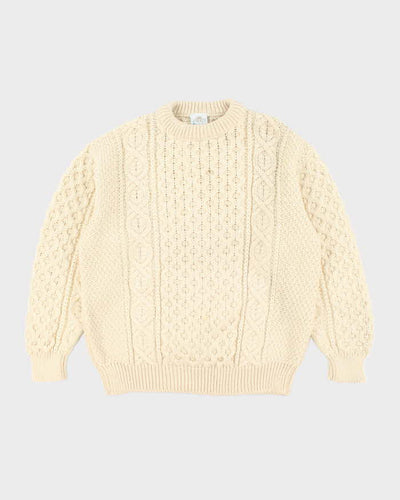 Vintage Bonner Chunky Wool Knit Jumper - L
