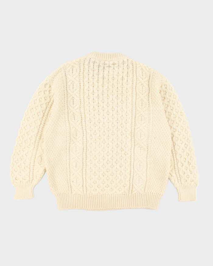 Vintage Bonner Chunky Wool Knit Jumper - L