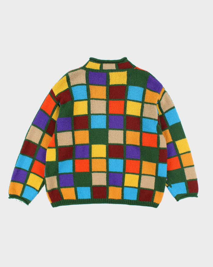 Vintage Sonneur Multi Coloured Wool Jumper - M