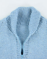 Vintage 80's Cowichan Heavyweight Golf Design Zip Up Cardigan - XL