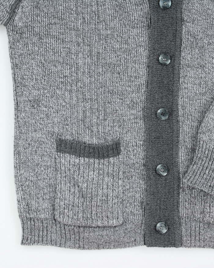 Vintage La Ronde Wool Blend Cardigan - M